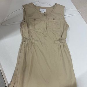 Old Navy khaki dress Preowned